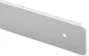A close-up, angled view of a single, light gray, metallic-looking object with a hole drilled through it. Produktbild-Vorschau