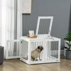 PawHut Hundekäfig, Haustierkäfig, Hundehütte, Hundebox Produktbild-Vorschau 2