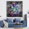 Graffiti Street Art Parfüm Leinwandbild Wandbild Kunstdruck Produktbild-Vorschau 3