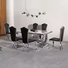 Lusso tavolo da pranzo tavolo a colonna tavoli da pranzo Anteprima dell’immagine prodotto 4