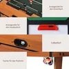 A collage of close-up images showing different features of a multi-game table. Produktbild-Vorschau
