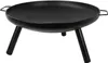 BURI Feuerschale 59cm rund aus Metall | Feuerstelle mit 2 Produktbild-Vorschau 3
