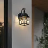 Romantyczna zewnętrzna lampa ścienna ciemnozielona - London Podgląd zdjęcia produktu 9