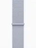 Apple Watch SE GPS + Cellular Silver Aluminium, Blue Cloud Produktbild-Vorschau 3