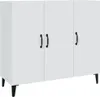 vidaXL Sideboard Weiß 90x34x80 cm Holzwerkstoff Produktbild-Vorschau 2
