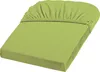 A light green fitted sheet is shown from a diagonal angle. Produktbild-Vorschau
