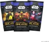 Three Star Wars Unlimited booster packs are displayed side-by-side against a white background. Produktbild-Vorschau