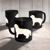 Mr. & Mrs. Panda Becher Golden Retriever Liebe - Schwarz - Produktbild-Vorschau 4