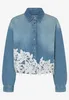MORE & MORE Denim Shirt Blouse w 0961 light blue 36 Produktbild-Vorschau 1