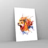 Bilder auf glas - Einteilig - Löwe modern Malerei Tier - Produktbild-Vorschau 4