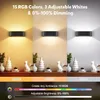 LED nástěnná svítidla – sada 2 ks Up & Down – měnící se Náhled obrázku produktu 6
