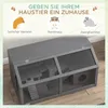 PawHut Hamsterkäfig, Kleintierkäfig aus Holz mit Produktbild-Vorschau 7