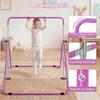COSTWAY Gymnastikstange Kinder, Faltbare Reckstange Produktbild-Vorschau 5