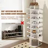 STILVORA Schuhregal mit 7 Etagen und 360° Drehfunktion, Produktbild-Vorschau 6