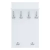 AKKE Weiss Garderobenpaneel MAXI - ALU haken BxH: 60x120 cm Produktbild-Vorschau 2