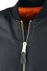 Close-up of a black bomber jacket zipper with an orange lining. Náhľad obrázku produktu
