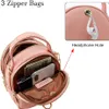 Mode Rucksack Damen Kleine Handy Schultertasche Produktbild-Vorschau 2