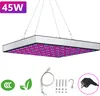 Jayseuw 4PCS LED lampa na rastliny, 45W s 225 červenými a Náhľad obrázku produktu 8