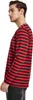Urban Classics Regular Stripe LS rouge vif/noir - M Voir les images du produit 3