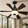 E27 Leise Ventilator φ52cm Deckenventilator mit Licht & Produktbild-Vorschau 1
