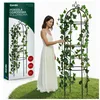 Gerdo | Zahradní sloupová pergola 200 cm, černá – kovová Náhled obrázku produktu 1