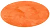 Luxus Super Soft Hochflor Teppich Melia Orange Rund, Produktbild-Vorschau 2