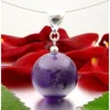 Anhänger aus echtem Amethyst & 925 Silber violett lila Produktbild-Vorschau 6