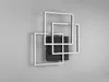 A modern, geometric wall light fixture with overlapping square frames. Náhľad obrázku produktu