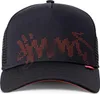 Djinns HFT Cap Burned Spots black/orange Produktbild-Vorschau 3