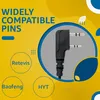 Retevis Funkgerät Headset, mit Mikrofon Finger PTT 2 Pin Produktbild-Vorschau 4