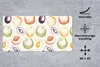 MuchoWow® Mauspad Mousepad Muster - Lebensmittel - Produktbild-Vorschau 2
