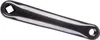 Fahrradkurbel Linke Kurbel 170 mm aus Alu, Schwarz Produktbild-Vorschau 1