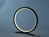 Verk 12363 Moderná okrúhla stolná LED lampa 25 cm, čierna Náhľad obrázku produktu 8