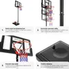 Basketbalový koš tectake® Dirk Outdoor s kolečky, včetně Náhled obrázku produktu 5
