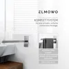 ELMOWO - Edelstahl Handtuchhalter ohne Bohren einarmig in Produktbild-Vorschau 4