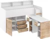 Bett mit Schreibtisch NEO R Rechts 80x200 cm Produktbild-Vorschau 3