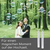 50er-Set Seifenblasen-Aufkleber Hochzeit - Herzlinie Liebe Produktbild-Vorschau 5