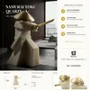 Mauro Ferretti Dekofigur Samurai Toku, biela a zlatá, Náhľad obrázku produktu 10