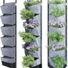 6 Taschen Garten Wand-Pflanztaschen, Gemüse grün Produktbild-Vorschau 5