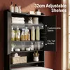 Fobyfurny Waschmaschinenschrank, Waschmaschinenregal, mit 2 Produktbild-Vorschau 4
