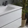 Waschtisch mit  Ablageflächen, Unterschrank und Spiegel, Produktbild-Vorschau 4