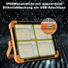 MODFU LED pracovní reflektor s akumulátorem a solárním Náhled obrázku produktu 3
