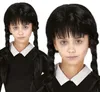 Film Halloween Gotico Treccia Parrucca Per Adulti Capelli Anteprima dell’immagine prodotto 2