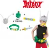 Asterix Zubehör-Set zum Kostüm 5 Teile für Kinder Fasching Karneval Mottoparty Asterix & Obelix Requisiten Accessoire Helm Gürtel Flasche Scheide Schwert Produktbild-Vorschau