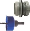 Kombi-Set Anschraub-Muffe DN 40, KS-grau, inkl. Produktbild-Vorschau 1