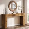 Tavolino da salotto in legno massello, tavolino in stile Anteprima dell’immagine prodotto 3