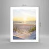 Poster - Poster ohne Rahmen - Düne Strand Meer - 40x50 cm - Produktbild-Vorschau 4