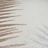 Tappeto color crema con motivo a palme ed effetto lucido, Anteprima dell’immagine prodotto 2