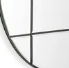 Casa Padrino Luxus Spiegel Bronzefarben Ø 110 cm - Runder Produktbild-Vorschau 3