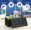 Clanmacy Sitzhocker sitzbank faltbar mit Stauraum, Produktbild-Vorschau 7